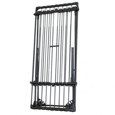 Uscător de haine KH 2043, 27 m, până la 20 kg, pliabil, oțel, negru