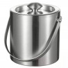 Formă de înghețată Kinghoff KH 1243, 1,5 l, Ø15 cm, perete dublu, mâner pentru transport ușor, oțel inoxidabil