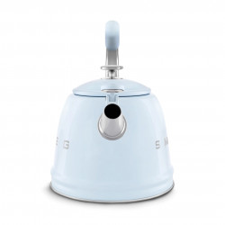 Ceainic cu fluier Smeg CKLW2001PB, 2,3 l, Inducție, Mâner care nu se încălzește, Oțel, Albastru pastel