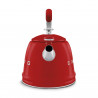 Ceainic cu fluier Smeg CKLW2001RD, 2,3 l, Inducție, Mâner care nu se încălzește, Oțel, Roșu