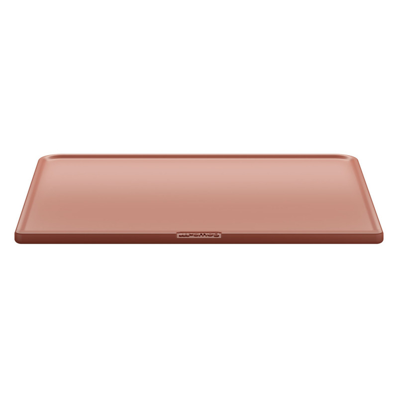 Piatra dreptunghiulară pentru pizza Smeg STONE, 42 cm, maro