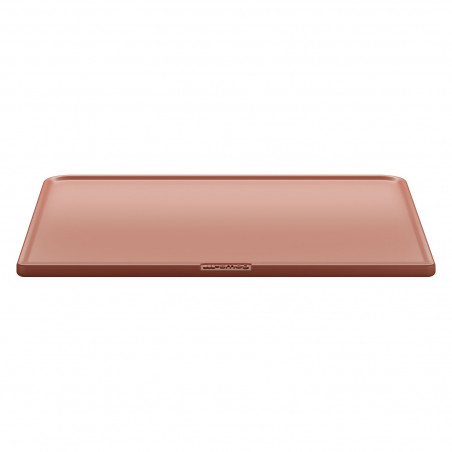 Piatra dreptunghiulară pentru pizza Smeg STONE, 42 cm, maro