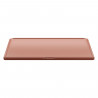 Piatra dreptunghiulară pentru pizza Smeg STONE, 42 cm, maro