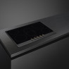 Plită vitroceramică de încastrare Smeg P875AO, 8600 W, 6 trepte, 5 zone, Oprire automată în caz de supraîncălzire, Indicator de căldură reziduală, Antracit