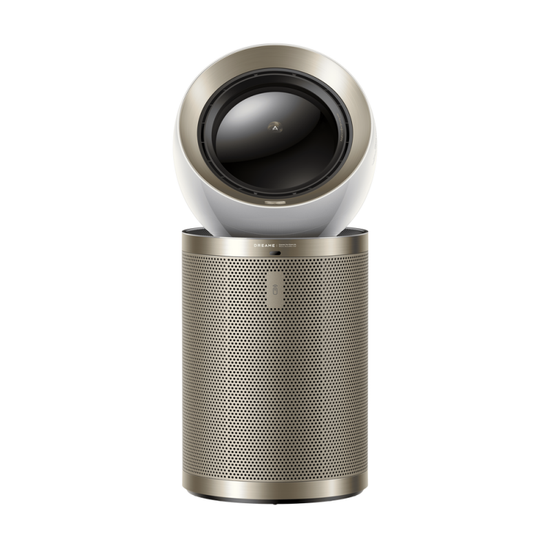 La mâna a doua: Purificator de aer Dreame AirPursue PM20 CVF14A, 48 m², funcții automate, încălzire, sterilizare cu plasmă și UVC, TVOC, LCD, HEPA, alb/bronz
