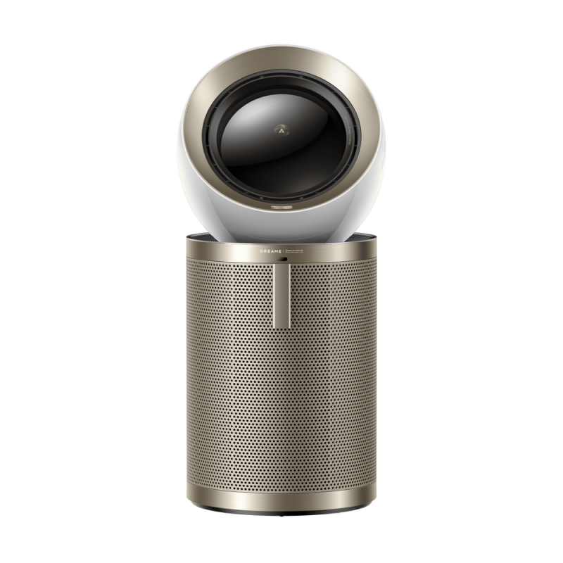 La mâna a doua: Purificator de aer Dreame AirPursue PM20 CVF14A, 48 m², funcții automate, încălzire, sterilizare cu plasmă și UVC, TVOC, LCD, HEPA, alb/bronz