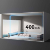 La mâna a doua: Purificator de aer Dreame AirPursue PM20 CVF14A, 48 m², funcții automate, încălzire, sterilizare cu plasmă și UVC, TVOC, LCD, HEPA, alb/bronz