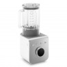 Blender Smeg Collezione BLC02WHMEU, 1400 W, 1,5 l, 22 000 rpm, 5 programe, 9 viteze, Măcinare gheață, Oțel inoxidabil, Alb/Inox