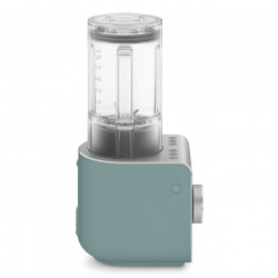 Blender Smeg Collezione BLC02EGMEU, 1400 W, 1,5 l, 22 000 rpm, 5 programe, 9 viteze, Măcinare gheață, Oțel inoxidabil, Verde smarald/Inox