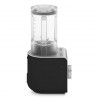 Blender Smeg Collezione BLC02BLMEU, 1400 W, 1,5 l, 22 000 rpm, 5 programe, 9 viteze, Măcinare gheață, Oțel inoxidabil, Negru/Inox