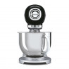 Mixer planetar Smeg SMF04BLEU, 800 W, 4,8 l, 10 viteze, funcție de pornire treptată, picioare antiderapante, negru/inoxidabil