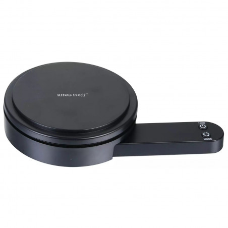 Cântar de bucătărie cu cană gradată Kinghoff KH 1829, 1,5 l, până la 5 kg, TARA, oprire automată, negru