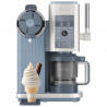 Mașină de înghețată 13-în-1 Ninja CREAMi Scoop & Swirl™ NC702EU, 800 W, 13 programe, manetă cu 3 poziții pentru cornetele de înghețată, CreamiFit, Creamify, 2 cupe de 473 ml, Personalizare, Albastru/Gri