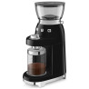 Râșniță de cafea Smeg CGF03BLEU, 150 W, 240 g, sistem de rotire și blocare, funcție manuală, negru