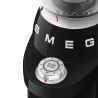 Râșniță de cafea Smeg CGF03BLEU, 150 W, 240 g, sistem de rotire și blocare, funcție manuală, negru