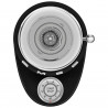 Râșniță de cafea Smeg CGF03BLEU, 150 W, 240 g, sistem de rotire și blocare, funcție manuală, negru