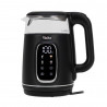 Fierbător electric Oliver Voltz OV51230AF, 2200 W, 1,7 l, 4 moduri, 13 setări de temperatură, afișaj LCD, comandă tactilă, negru/argintiu