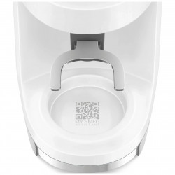 Râșniță de cafea Smeg CGF03WHEU, 150 W, 240 g, sistem de rotire și blocare, funcție manuală, alb