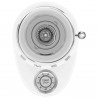 Râșniță de cafea Smeg CGF03WHEU, 150 W, 240 g, sistem de rotire și blocare, funcție manuală, alb