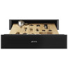 Sertar cu accesorii pentru vin Smeg Linea CPS115B3, 13 buc., 59,7 x 1,35 cm, sistem de deschidere Push, negru