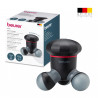 Mini aparat de masaj Beurer MG 18, iluminare LED, pentru întregul corp, piese lavabile, negru