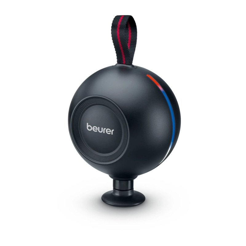 Aparat de masaj Beurer MG 101, 5 niveluri, Oprire automată, 5 accesorii, Motor fără perii, 38 dB, Negru