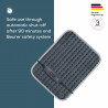 Pernă electrică Beurer HK SE, 100 W, 44 x 33 cm, 3 trepte de încălzire, oprire automată, gri