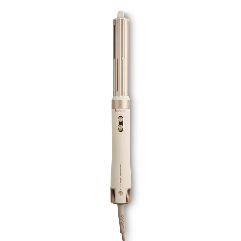 Uscător de păr 5-în-1 Beurer HT 100, 1500 W, 3 setări de viteză, 3 niveluri de căldură, 50-80 °C, funcție ionică, 75 dB, bej