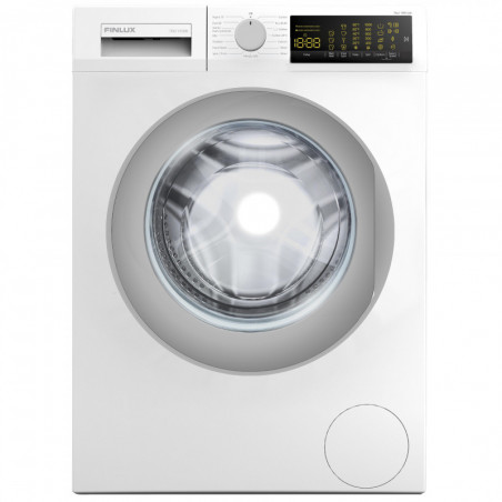 Mașină de spălat Finlux FXA7 1015 W, clasa D, 15 programe, 7 kg, 1000 rpm, pornire amânată, afișaj LED, alb