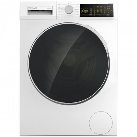 Mașină de spălat Finlux FXA10 12T, Clasa A, 15 programe, 10 kg, 1200 rpm, Pornire programată, Afișaj electronic, Alb