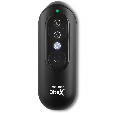 Aparat pentru tratarea mușcăturilor de țânțari/insecte Beurer BR 115 BiteX Max, BiteSpotLight, fără substanțe chimice – potrivit și pentru femeile însărcinate, negru