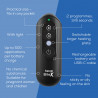 Aparat pentru tratarea mușcăturilor de țânțari/insecte Beurer BR 115 BiteX Max, BiteSpotLight, fără substanțe chimice – potrivit și pentru femeile însărcinate, negru
