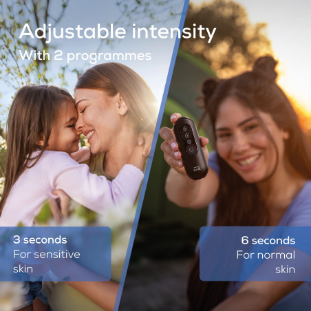 Aparat pentru tratarea mușcăturilor de țânțari/insecte Beurer BR 115 BiteX Max, BiteSpotLight, fără substanțe chimice – potrivit și pentru femeile însărcinate, negru