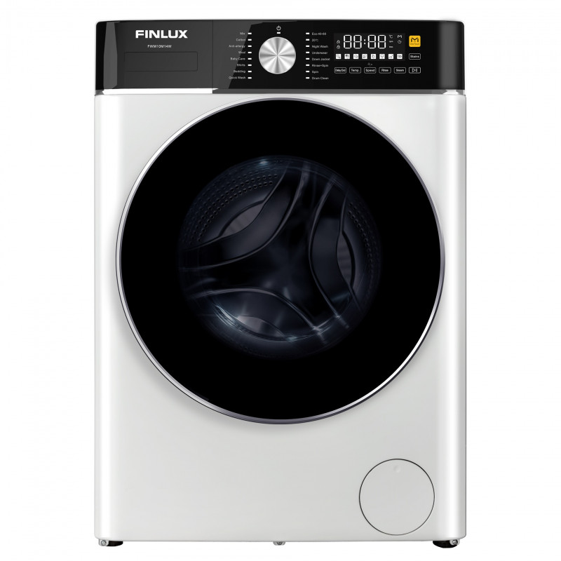 Mașină de spălat Finlux FWM10M14W, Clasa A, 17 programe, 1400 rpm, Pornire programată, Program M-Smart, Alb