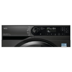 Uscător de rufe AEG TR8394CDE, clasa C, 118 l, 9 kg, afișaj LED, AbsoluteCare, MixDry, Wi-Fi, negru