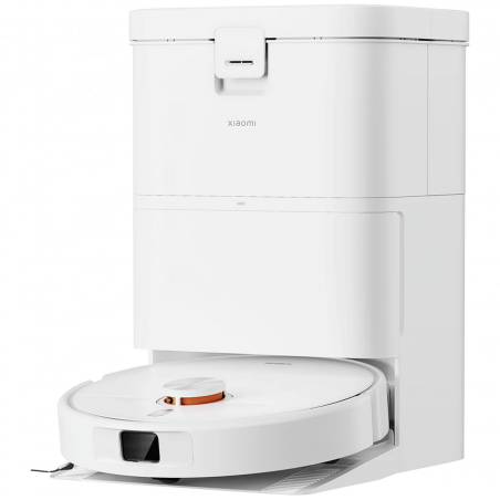 Aspirator robot Xiaomi Robot Vacuum H50 EU, 55 W, 10 000 Pa, 120 min, 280 ml, Spălare mopuri, Navigație laser LDS, Stație de încărcare automată, Alb