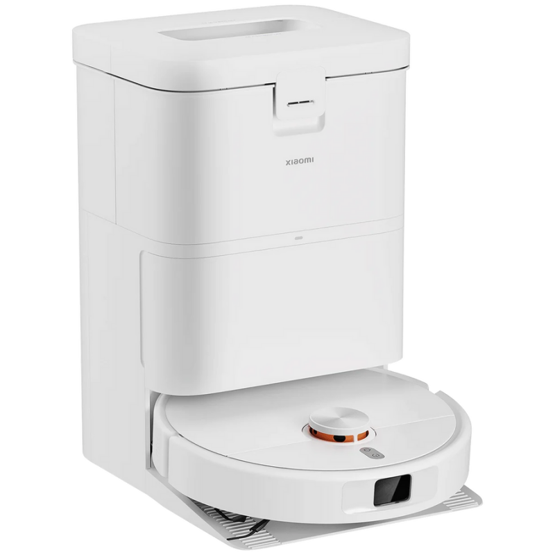 Aspirator robot Xiaomi Robot Vacuum H50 EU, 55 W, 10 000 Pa, 120 min, 280 ml, Spălare mopuri, Navigație laser LDS, Stație de încărcare automată, Alb