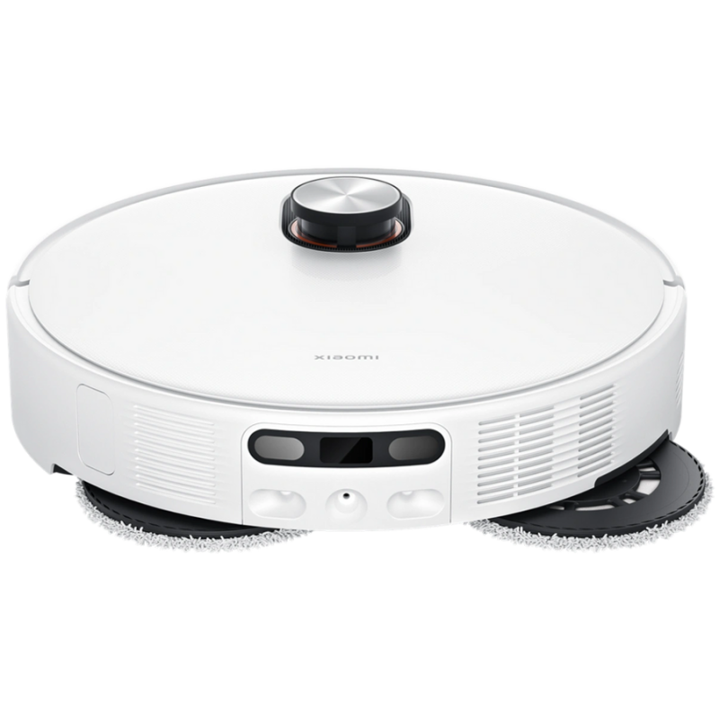 Aspirator robot Xiaomi Robot Vacuum 5 EU OV31GL, 55 W, 20000 Pa, 140 min, recunoaștere AI, stație automată de spălare și uscare, navigație laser dToF, apă caldă 80 °C, alb