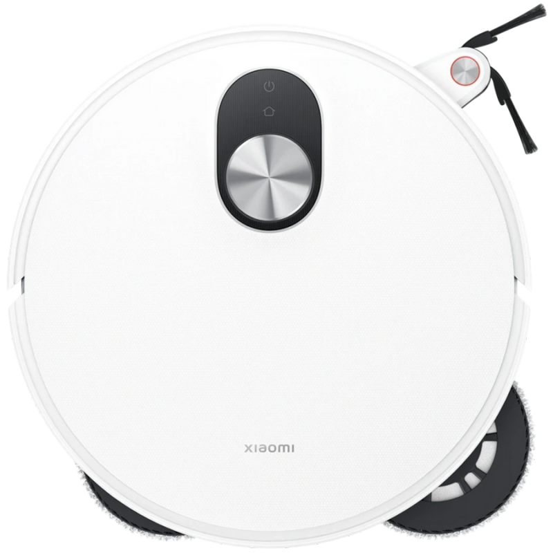Aspirator robot Xiaomi Robot Vacuum 5 EU OV31GL, 55 W, 20000 Pa, 140 min, recunoaștere AI, stație automată de spălare și uscare, navigație laser dToF, apă caldă 80 °C, alb
