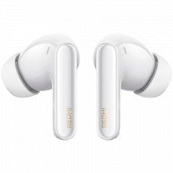 Căști Xiaomi Redmi Buds 8 Pro M2535E1 Cloud White, 8 ore, Bluetooth 5.4, IP54, ANC până la 55 dB, reducere a zgomotului cu AI, Hi-Res Audio/LDAC, Dolby Audio, alb