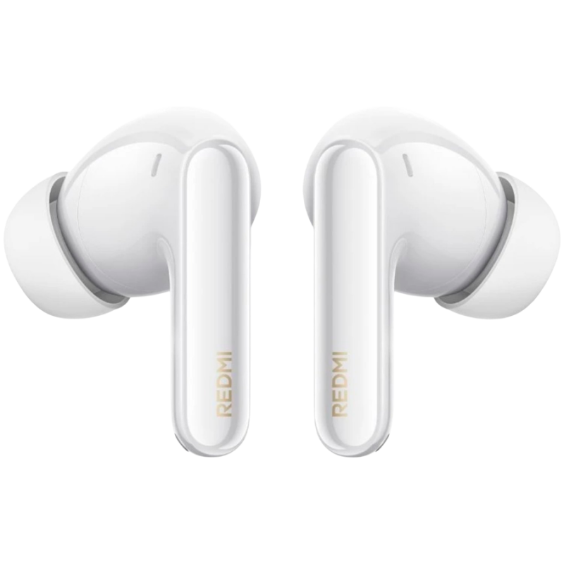 Căști Xiaomi Redmi Buds 8 Pro M2535E1 Cloud White, 8 ore, Bluetooth 5.4, IP54, ANC până la 55 dB, reducere a zgomotului cu AI, Hi-Res Audio/LDAC, Dolby Audio, alb