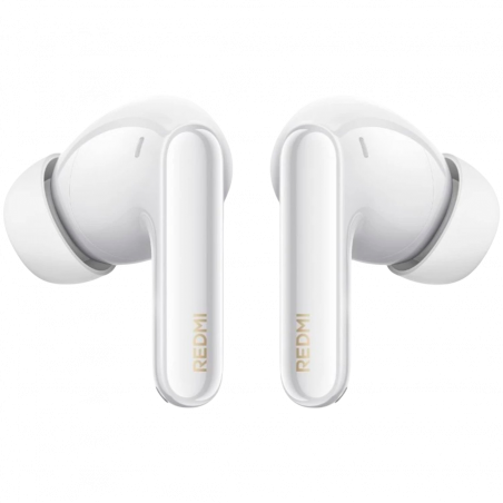 Căști Xiaomi Redmi Buds 8 Pro M2535E1 Cloud White, 8 ore, Bluetooth 5.4, IP54, ANC până la 55 dB, reducere a zgomotului cu AI, Hi-Res Audio/LDAC, Dolby Audio, alb