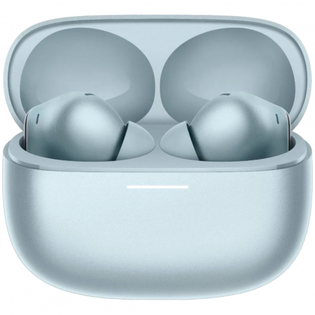 Căști Xiaomi Redmi Buds 8 Pro M2535E1 Glacier Blue, 8 ore, Bluetooth 5.4, IP54, ANC până la 55 dB, reducere a zgomotului cu AI, Hi-Res Audio/LDAC, Dolby Audio, albastru glaciar
