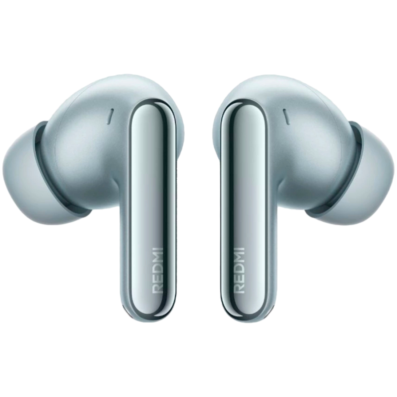 Căști Xiaomi Redmi Buds 8 Pro M2535E1 Glacier Blue, 8 ore, Bluetooth 5.4, IP54, ANC până la 55 dB, reducere a zgomotului cu AI, Hi-Res Audio/LDAC, Dolby Audio, albastru glaciar