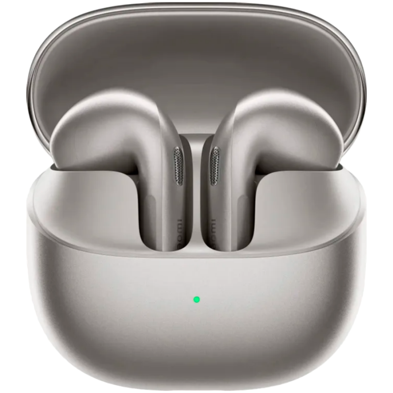 Căști Xiaomi Buds 6 M2540E1, 6 ore, Bluetooth 5.4, Hi-Res, aptX Lossless, reducere a zgomotului bazată pe IA, ANC, sunet la 360°, IP54, gri titan