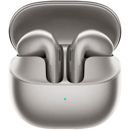 Căști Xiaomi Buds 6 M2540E1, 6 ore, Bluetooth 5.4, Hi-Res, aptX Lossless, reducere a zgomotului bazată pe IA, ANC, sunet la 360°, IP54, gri titan