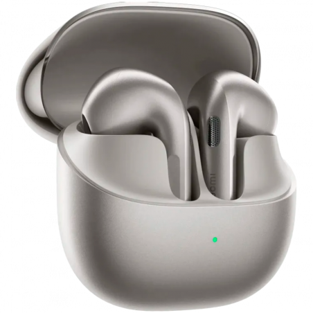 Căști Xiaomi Buds 6 M2540E1, 6 ore, Bluetooth 5.4, Hi-Res, aptX Lossless, reducere a zgomotului bazată pe IA, ANC, sunet la 360°, IP54, gri titan