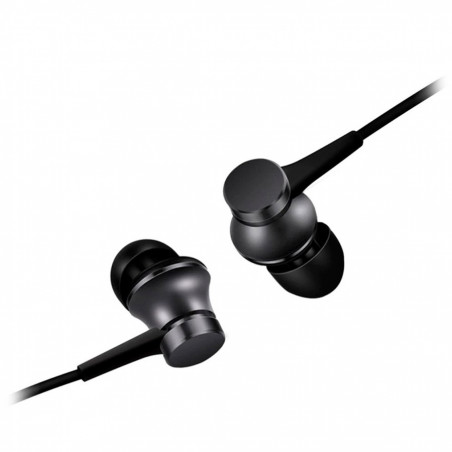 Căști Xiaomi Mi In-Ear Basic, 10 mm, cu cablu, 20 Hz–20 kHz, microfon încorporat, 3,5 mm, negru