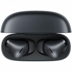 Căști Xiaomi Redmi Buds 8 Pro M2535E1 Obsidian Black, 8 ore, Bluetooth 5.4, IP54, ANC până la 55 dB, reducere a zgomotului cu AI, Hi-Res Audio/LDAC, Dolby Audio, Negru