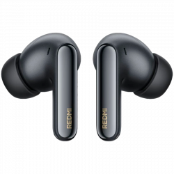 Căști Xiaomi Redmi Buds 8 Pro M2535E1 Obsidian Black, 8 ore, Bluetooth 5.4, IP54, ANC până la 55 dB, reducere a zgomotului cu AI, Hi-Res Audio/LDAC, Dolby Audio, Negru